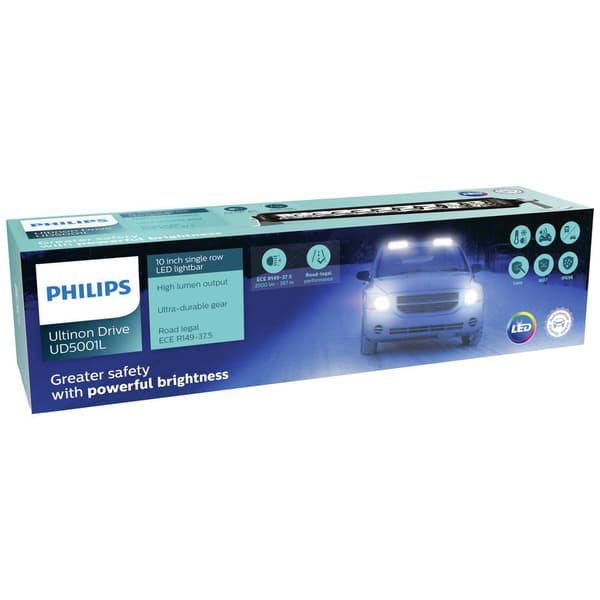 Philips Automotive UD5001LX1 Ultinon Drive 5001L Arbetsbelysning, Fjärrstrålkastare, Komplett strålkastare, Extraljus,