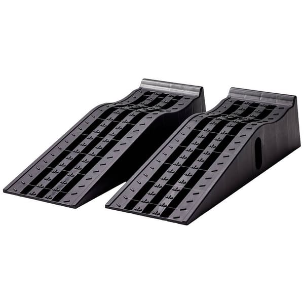 IWH Auffahrrampe 2 Stück / 3 Tonnen Lastramp 3 t Arbetshöjd: 15.5 cm (max)