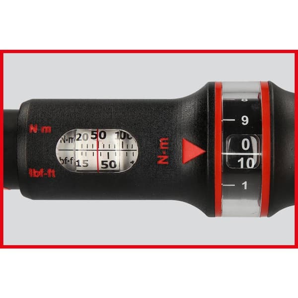 KS Tools ERGOTORQUE®precision 516.1582 Momentnyckel med spärr 1/2 (12.5 mm) 80 - 420 Nm