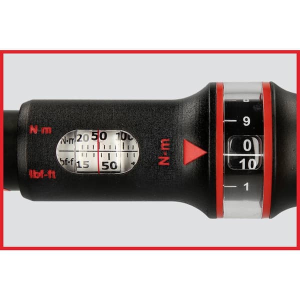 KS Tools ERGOTORQUE®precision 516.1582 Momentnyckel med spärr 1/2 (12.5 mm) 80 - 420 Nm