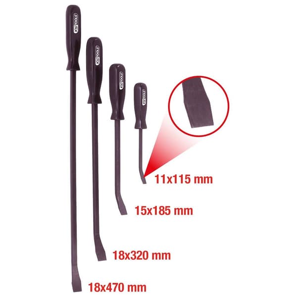 KS Tools 911.8100 Brytjärn-sats, 4-delars