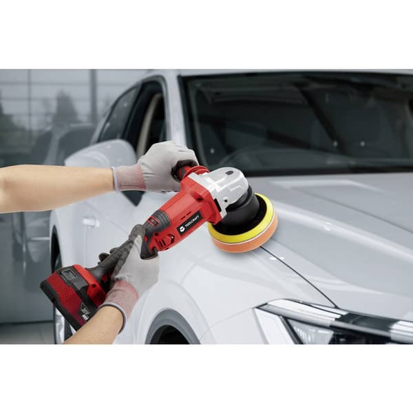 TOOLCRAFT TO-7492719 Poleringsmaskin batteridriven 20 V 3000 - 6000 U/min 125 mm