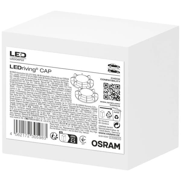 OSRAM Adapter för Night Breaker H7-LED LEDCAP07 Konstruktion (Bilbelysning) Adapter für Night Breaker H7-LED