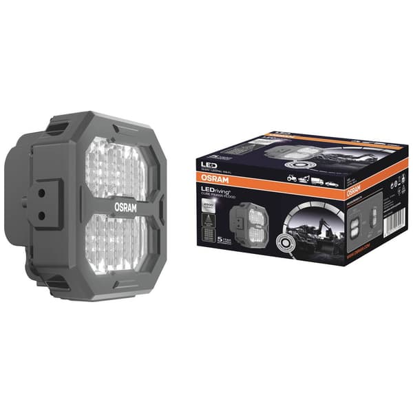 OSRAM Arbetsbelysning 12 V, 24 V LEDriving® Cube PX4500 Flood LEDPWL 109-FL Bred strålkastare (B x H x D) 68.4 x 113.42