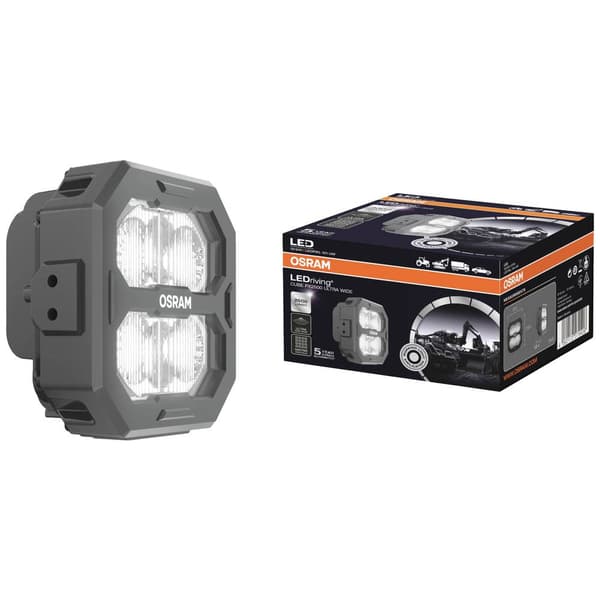 OSRAM Arbetsbelysning 12 V, 24 V LEDriving® Cube PX2500 Ultra Wide LEDPWL 101-UW Närfältsbelysning Bredd (B x H x D) 68