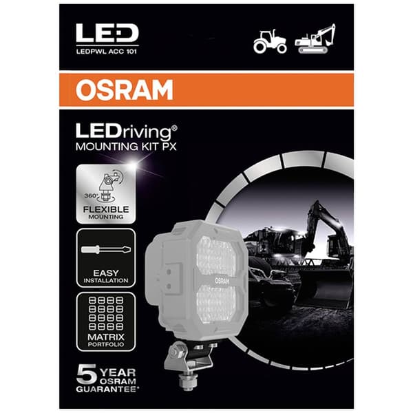 OSRAM Hållare LEDriving® Mounting Kit PX LEDPWL ACC 101 (B x H x D) 35 x 45 x 43 mm