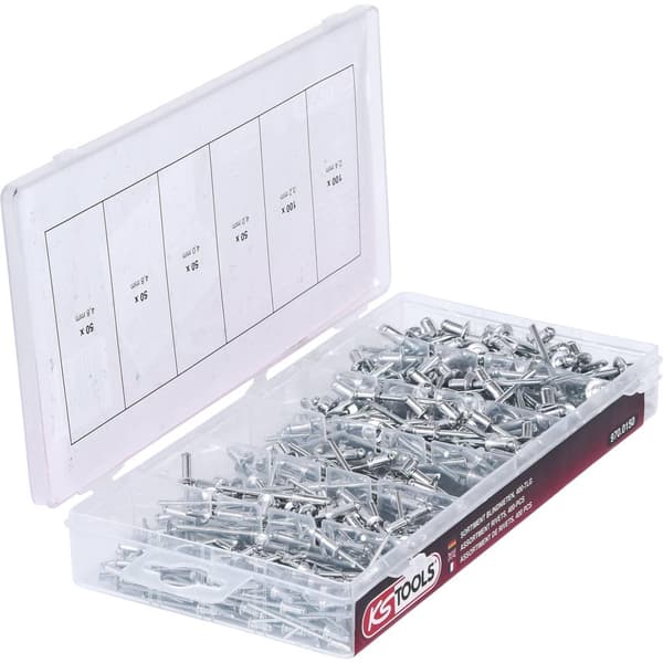 KS Tools 970.0150 Sortiment blindnitar, 400-delars