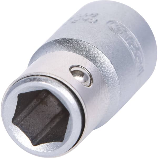 KS Tools 911.4327 1/4 bitsadapter-hylsa, med spännring