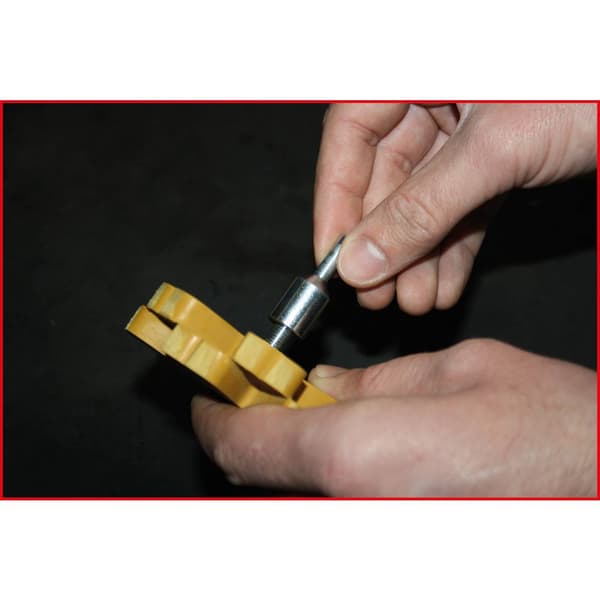 KS Tools 515.1218 Fastspänningsdorn för folieraderare, 6 mm