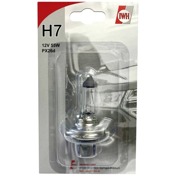 IWH 019355 Halogenlampa H7 55 W 12 V