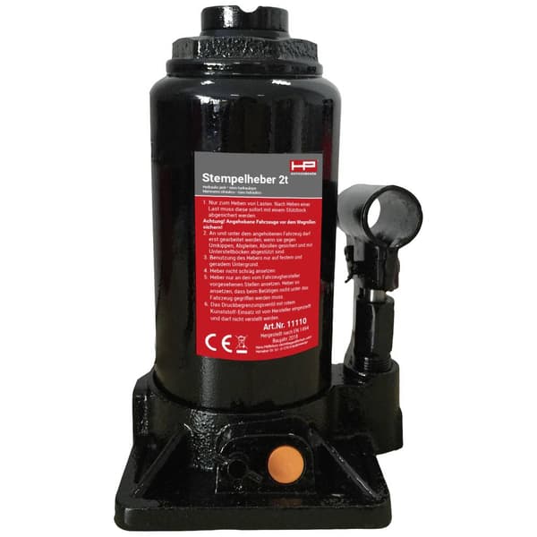 HP Autozubehör Hydraulisk domkraft 2 t Arbetshöjd: 158 - 308 mm