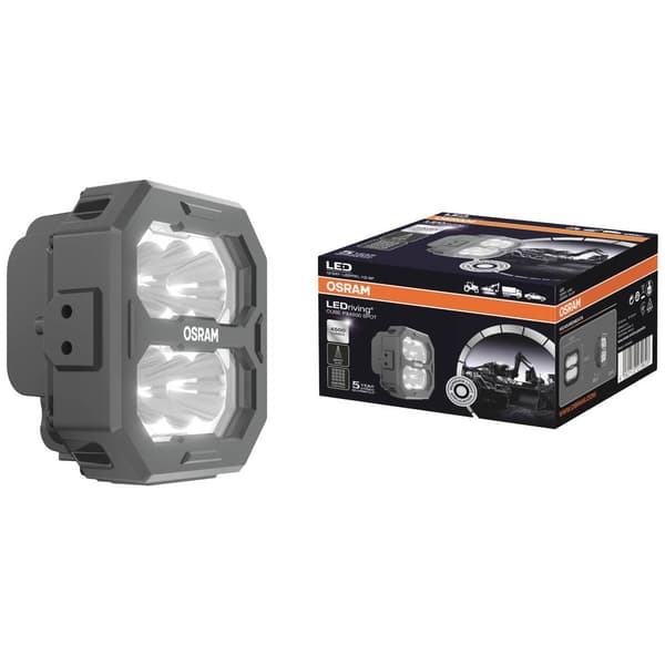 OSRAM Arbetsbelysning 12 V, 24 V LEDriving® Cube PX4500 Spot LEDPWL 112-SP Strålljus Bredd (B x H x D) 68.4 x 113.42 x
