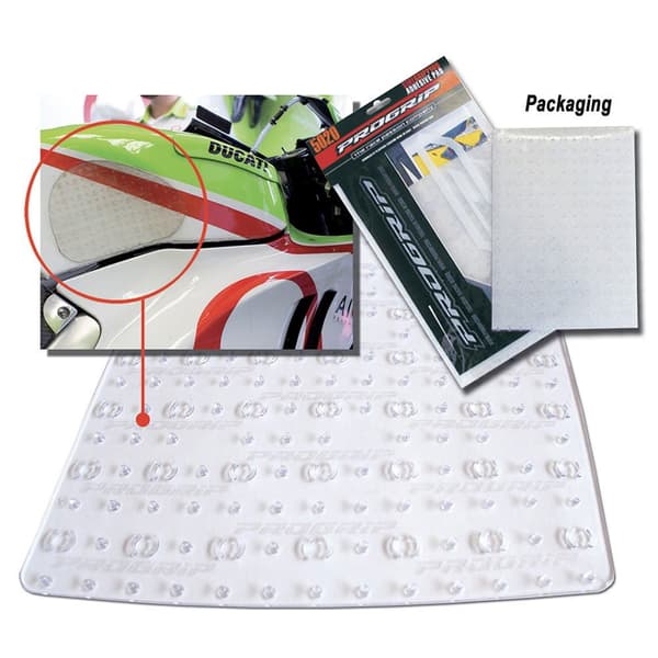 Progrip Sidegreb Pad 3 Enheder Transparent