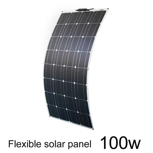 Aurinkopaneelisarja, täydellinen 400w, joustava, 100W aurinkopaneelisarja