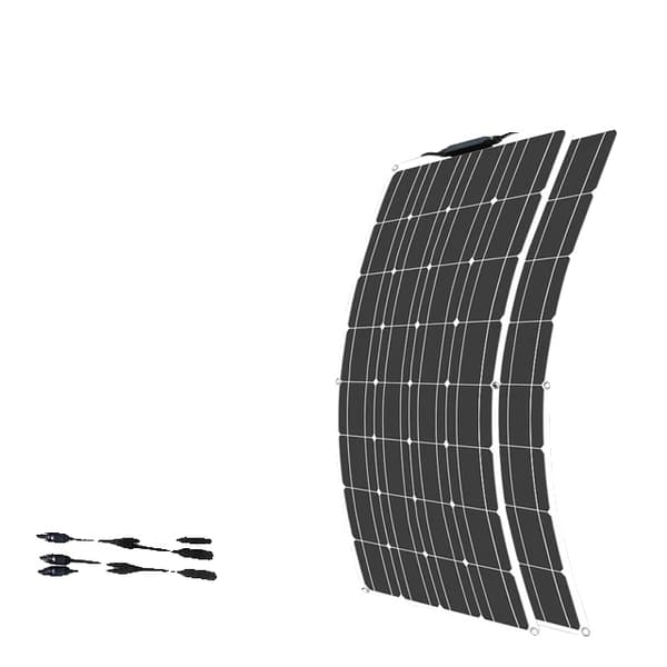 Aurinkopaneelisarja, täydellinen 400w, joustava, 100W aurinkopaneelisarja 200W Solar Panel Kit
