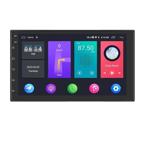 Android Bil Stereo, Multimedieafspiller, Universal Auto, 10 tommer 2 32g 7inch 2 32G