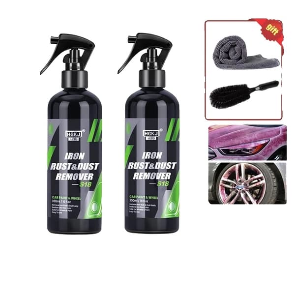 Bilrostborttagare, Tar bort järnpartiklar, Superdamm Metallborttagningsspray, S18-300ml x S6-300ml S18-300ml X2pcs
