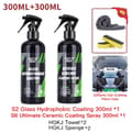 Pikkukuva 2 / 2: Auton lasipinnoiteaine, sadesuojakerros, hydrofobinen teknologia, S2-300ml X2kpl, lasipinnoite
