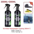 Pikkukuva 2 / 2: Auton lasipinnoiteaine, sadesuojakerros, hydrofobinen teknologia, S2-300ml X2kpl, lasipinnoite
