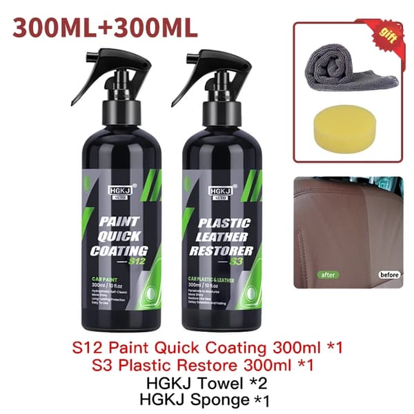 Bilplaståterställare, Interiörrenoverare, Beläggningsmedel, S3-300ml X2st
