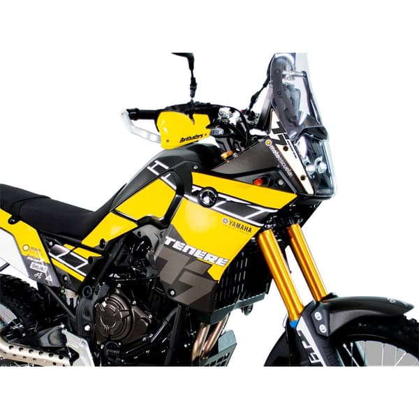 Uniracing Grafiikkasarja Yamaha Xtz 690 Tenere 700 K50371 Keltainen