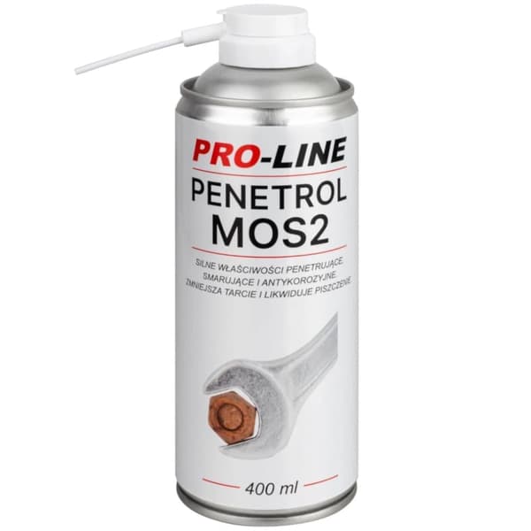 Sterkt gjennomtrengende rustfjerner PENETROL MoS2 PRO-LINE spray 400ml