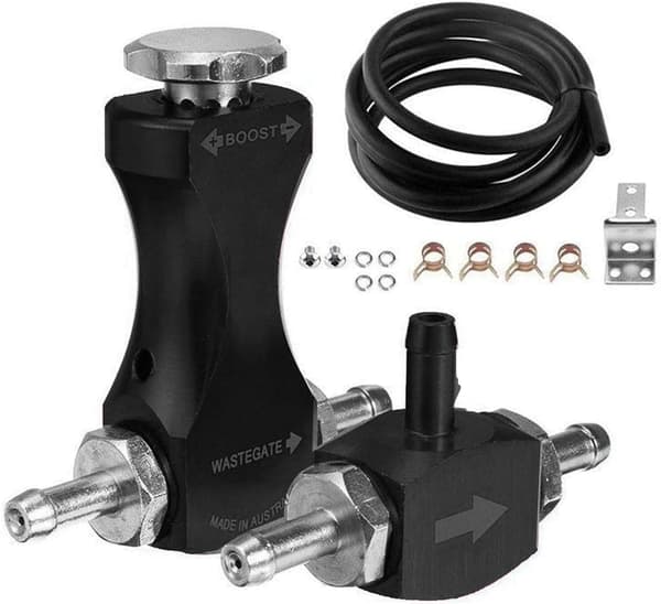 Turbo Boost Controller Auto Pressurize Bil Justerbar Fordonsreglering Manuell Turbo Boost Controller (svart)