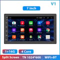Miniatyrbillede 2 af 2: Bil Multimedieafspiller, Android 7, Carplay, 10 tommer 16g