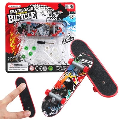 Gribebræt, finger skateboard med værktøj