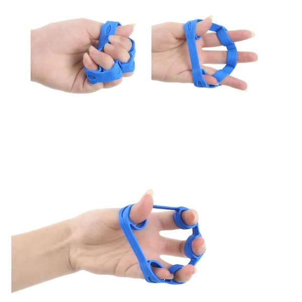 INF Finger trainer 3/4/5 kg 4 kpl Monivärinen