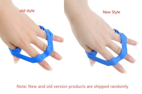 INF Finger trainer 3/4/5 kg 4 kpl Monivärinen