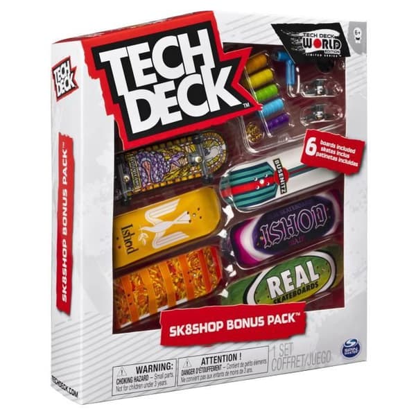 Tech Deck - Skate Shop Bonus - Slumpmässigt modellpaket - Ref. 6028845