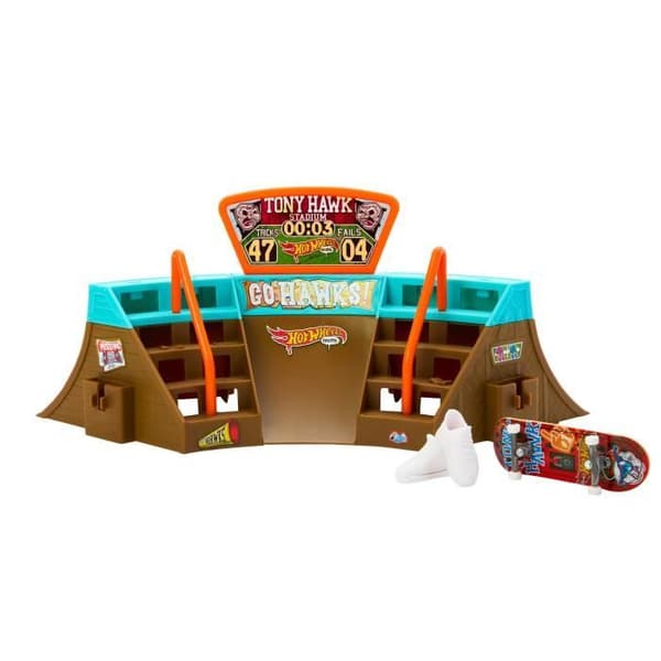 Hot Wheels - Skate - Skatepark Modul Sortiment - Liten bil - från 5 år och uppåt - HOT WHEELS - HGT91 - HOT WHEELS FORDON