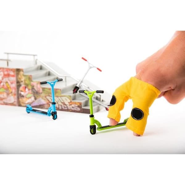 Fingerskoter - GRIP&amp;TRICKS - Scooter att anpassa för tricks - 100 % metall