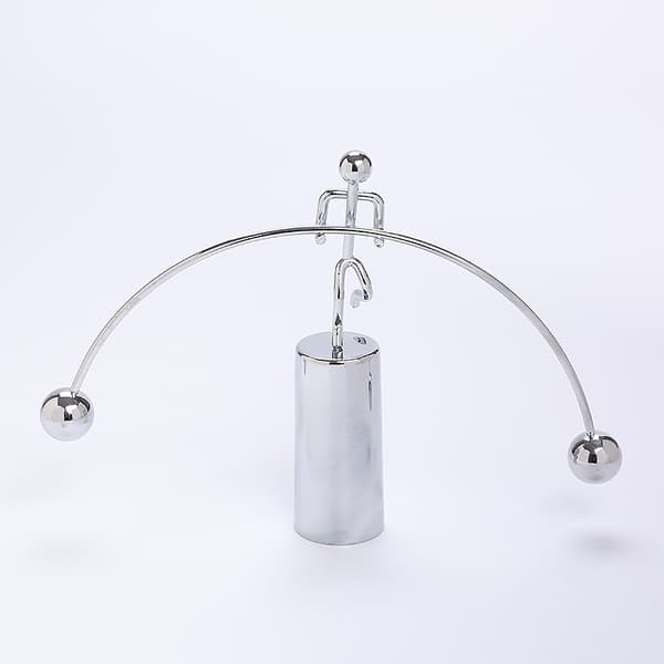 INF Kinetisk kunst balanse leketøy tumbler skrivebordspynt Standing on one foot