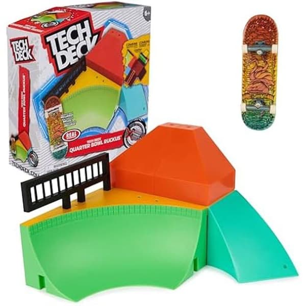 Finger Skate - TECH DECK - Startset X-Connect - 100% Modulär - Mini Bräda Inkluderad - Från 6 år