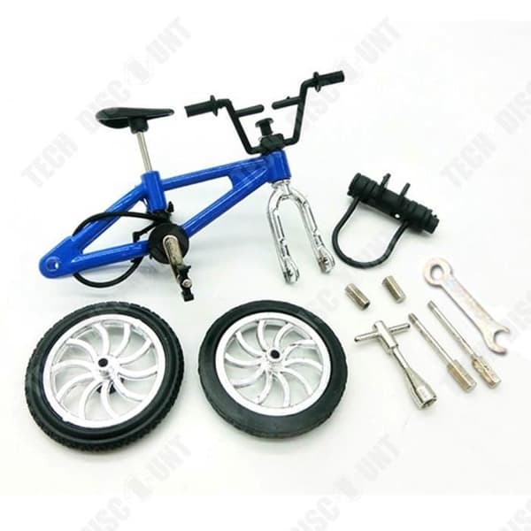 TD® kit mini Finger Bike Skateboard Leksaker för barn Simuleringscykel + Finger Skateboard + Scooter + Vitality Board + Reservdäck