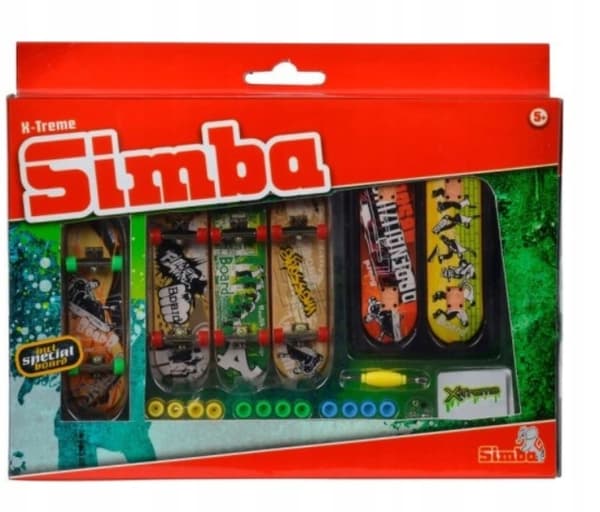 Greppbräda Mini Skateboard Set Tillbehör Brädor