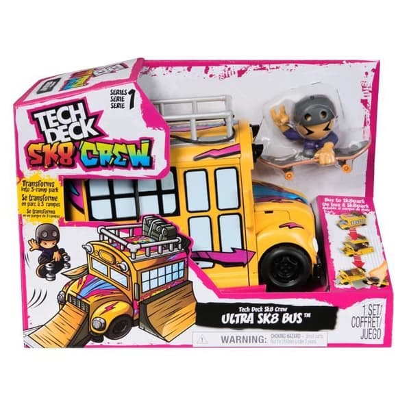 SPIN MASTER LEGESET TRUCK SK8 CREW Teakdæk