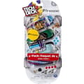 Miniatyrbillede 1 af 6: Pakke med 4 Finger Skates Tech Deck - 96 mm Tilpassede Skateboards - Tilfældig Model