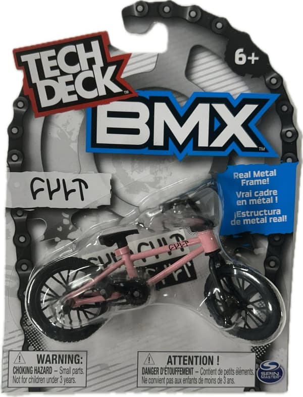 Tech Deck BMX Lyserød Cult