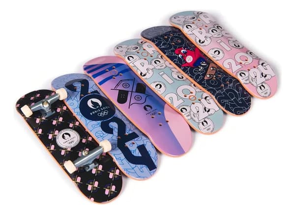 Tech Deck SK8SHOP Bonus pack Paris 2024 Olympic Theme
