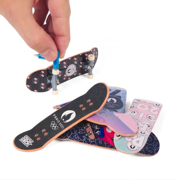 Tech Deck SK8SHOP Bonus pack Paris 2024 Olympic Theme