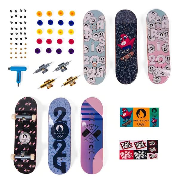 Tech Deck SK8SHOP Bonus pack Paris 2024 Olympic Theme