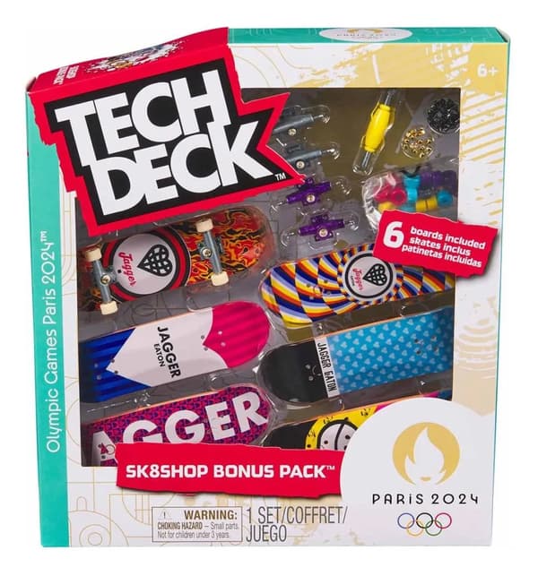 Tech Deck SK8SHOP Bonus pack Paris 2024 Jagger