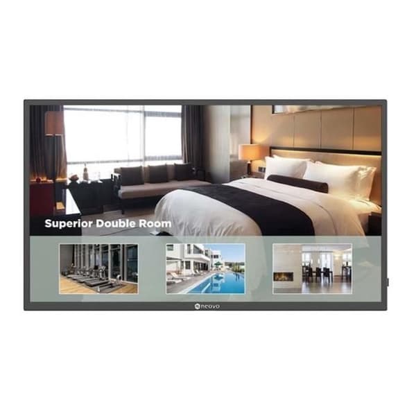 AG NEOVO Storformatsskärm PM-3202 32-39-39 SVART 2xHDMI VGA 350cd/m2 4000:1 16/7 ANTI-INBRÄNNINGSHÖGTALARE - Svart