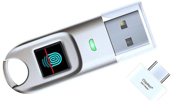 Chipnet fingeravtrycksläsare