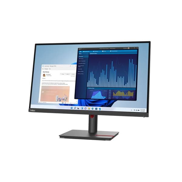 Lenovo ThinkVision T27p-30 68,6 cm (27) 3840 x 2160 Pixel 4K Ultra HD LED Svart [Energieklasse F] () - 63A9GAT1EU