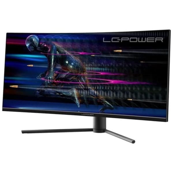LC Power 5-C - LC-M34-UWQHD-16 Svart, Röd