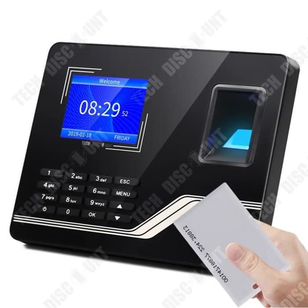 TD® F20 Fingerprint Time Attendance Machine Magnetic Card Recognition Access Control Machine